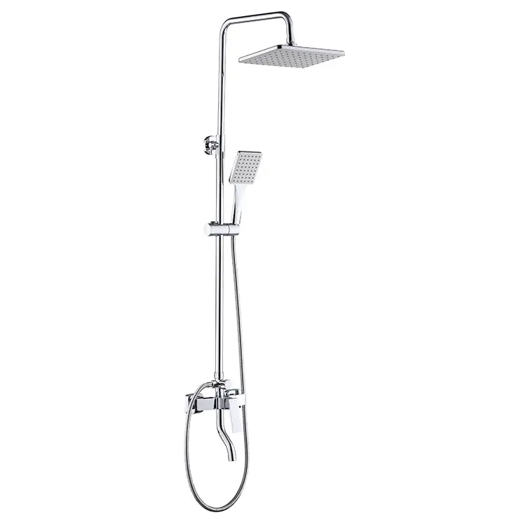 Has the Innovative Square Brass Shower Set Garnered Attention?