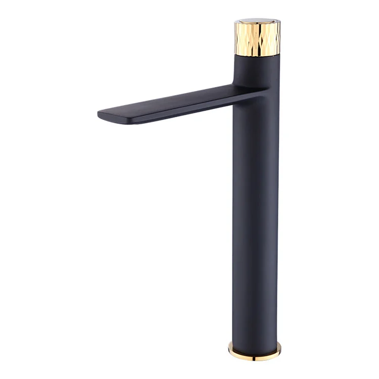 Bathroom Button Tall Tap