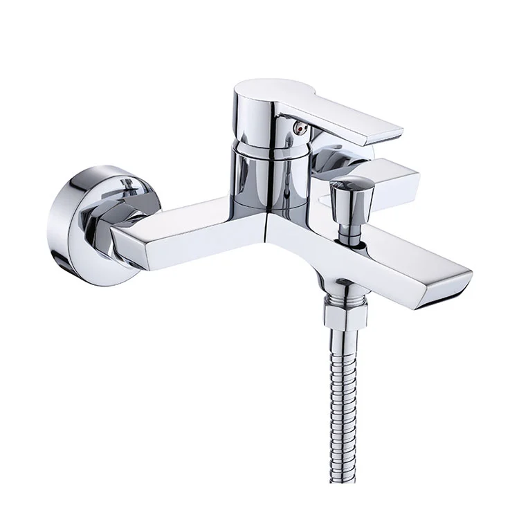Brass Freestanding Bath Shower Mixer Tap