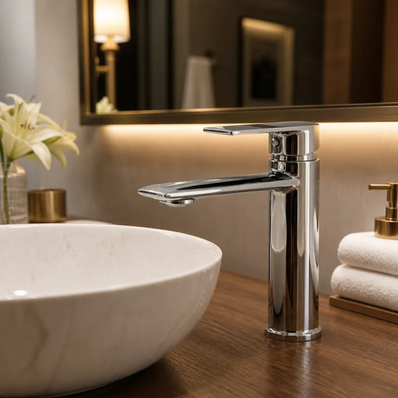 Single-Handle Solid Brass Basin Faucet