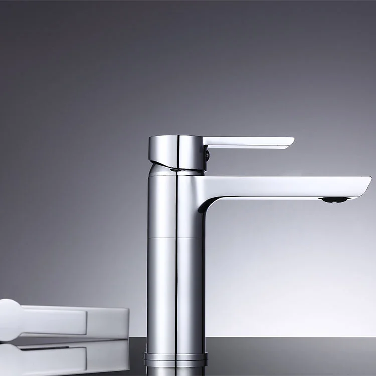 Single-Lever Tall Lavatory Mixer Faucet