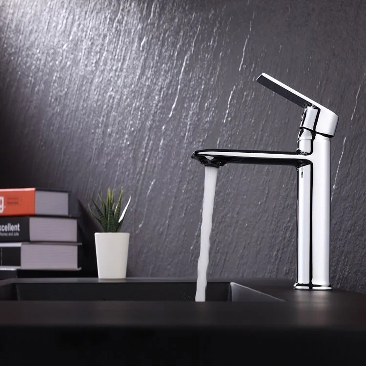 Water Taps Bathroom Brass Wash Luxury Basin Faucet